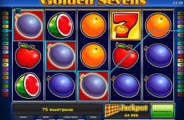 Kép a Golden Sevens nyerőgépes játékról
