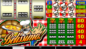 Kép a Belissimo nyerőgépes játékról