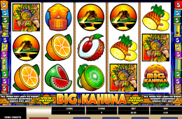 A Big Kahuna ingyenes nyerőgépes játék képe