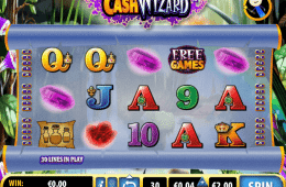 A Cash Wizard ingyenes online nyerőgépes casino játék képe