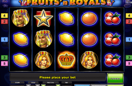 A Fruits 'n' Royals ingyenes nyerőgép képe