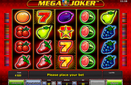 Kép a Mega Joker ingyenes online nyerőgépről