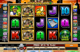 Kép a Money Mad Monkey ingyenes online nyerőgépes casino játékról