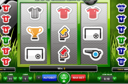 Kép a Soccer Slots ingyenes online nyerőgépről
