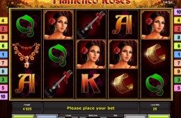 A Flamenco Roses ingyenes online nyerőgépes kaszinó játék képe