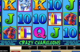 Casino nyerőgépes játék Crazy Chameleons ingyenes online