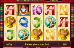 Online casino nyerőgépes játék King's Treasure