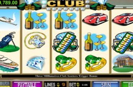 Kép a Millionaires Club II nyerőgépes játékból