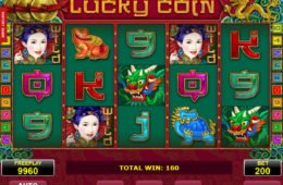 Online casino nyerőgép Lucky Coin pénzbefizetés nélkül