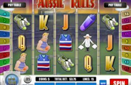 Aussie Rules nyerőgép a Rival Gaming-től