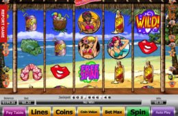 A Bikini Beach online casino játék képe
