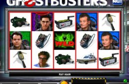 Online nyerőgépes kaszinó játék Ghostbusters