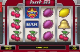 Hot 81 casino nyerőgép az Amatic-tól
