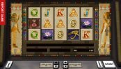 Kép az online casino Tutankhamun nyerőgépből
