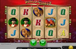 World of Circus online casino nyerőgép