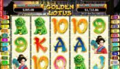 Online ingyenes játék Golden Lotus az RTG-től