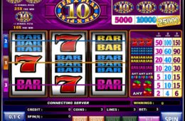 Casino online nyerőgép 10x Play ingyenes