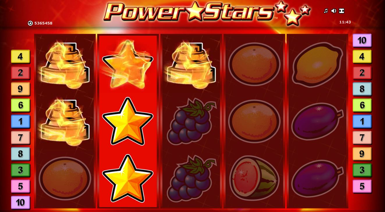 Gaminator Power Stars Online