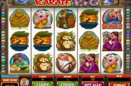 Darmowa maszyna do gier online Karate Pig