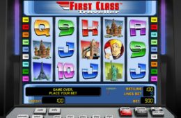 Automat do gier online First Class Traveller