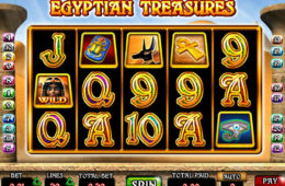 Darmowy automat do gier hazardowych Egyptian Treasures