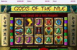 Obrazek z darmowej gry hazardowej Gods of the Nile