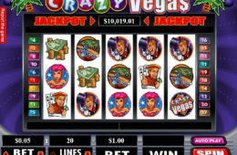 Gra slotowa na automacie online bez pobierania Crazy Vegas