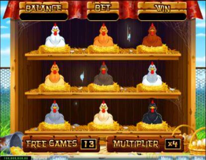 Funkcja bonusowa Henhouse Pick – Darmowy automat do gier slotowych online Hen House