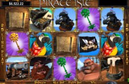 Zdjęcie z gry na internetowym automacie do gier Pirate Isle