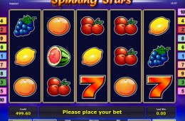 Joc gratis online de cazino Spinning Stars