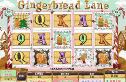 Joc de păcănele gratis online Gingerbread Lane