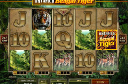 Joc cu aparate online Untamed Bengal Tiger