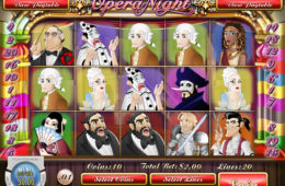 Opera Night joc de păcănele online de la Rival Gaming