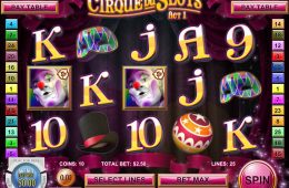 Joc de păcănele online Cirque du Slots