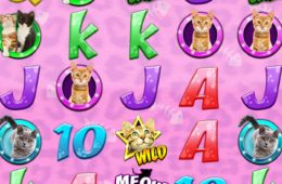 Imagine din jocul de păcănele online gratis Meow Money