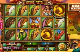 Без регистрации играть онлайн игровой автомат Amigos Fiesta