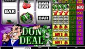 Играть на деньги в автомат Don Deal