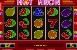 Бесплатный онлайн игровой автомат Hot Neon