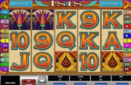 Играть на деньги в автомат Isis