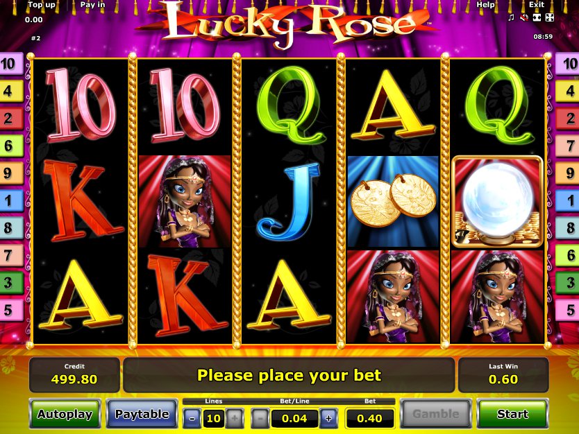 Бесплатный игровой автомат lucky rose