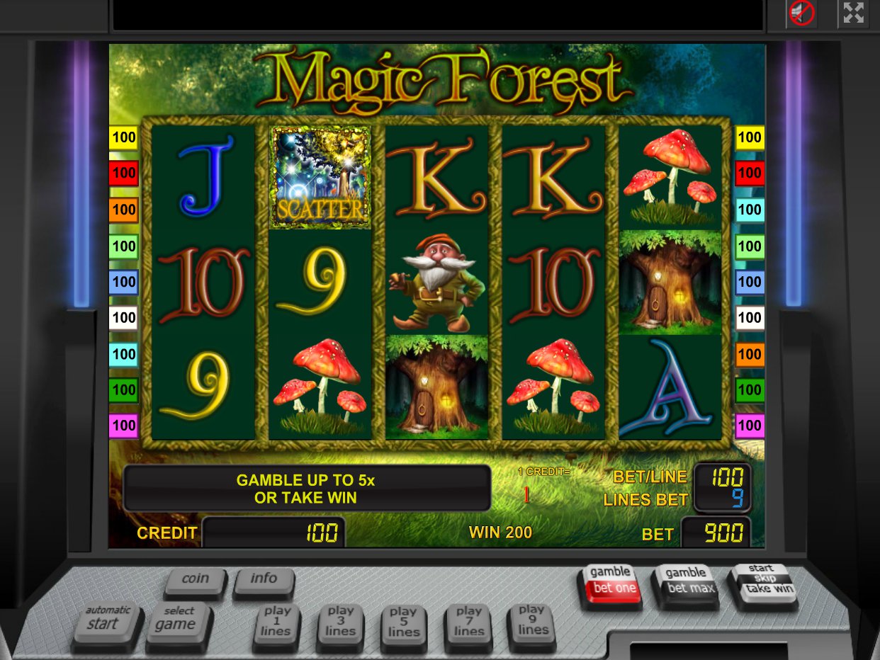 игровые автоматы играть бесплатно волшебный лес