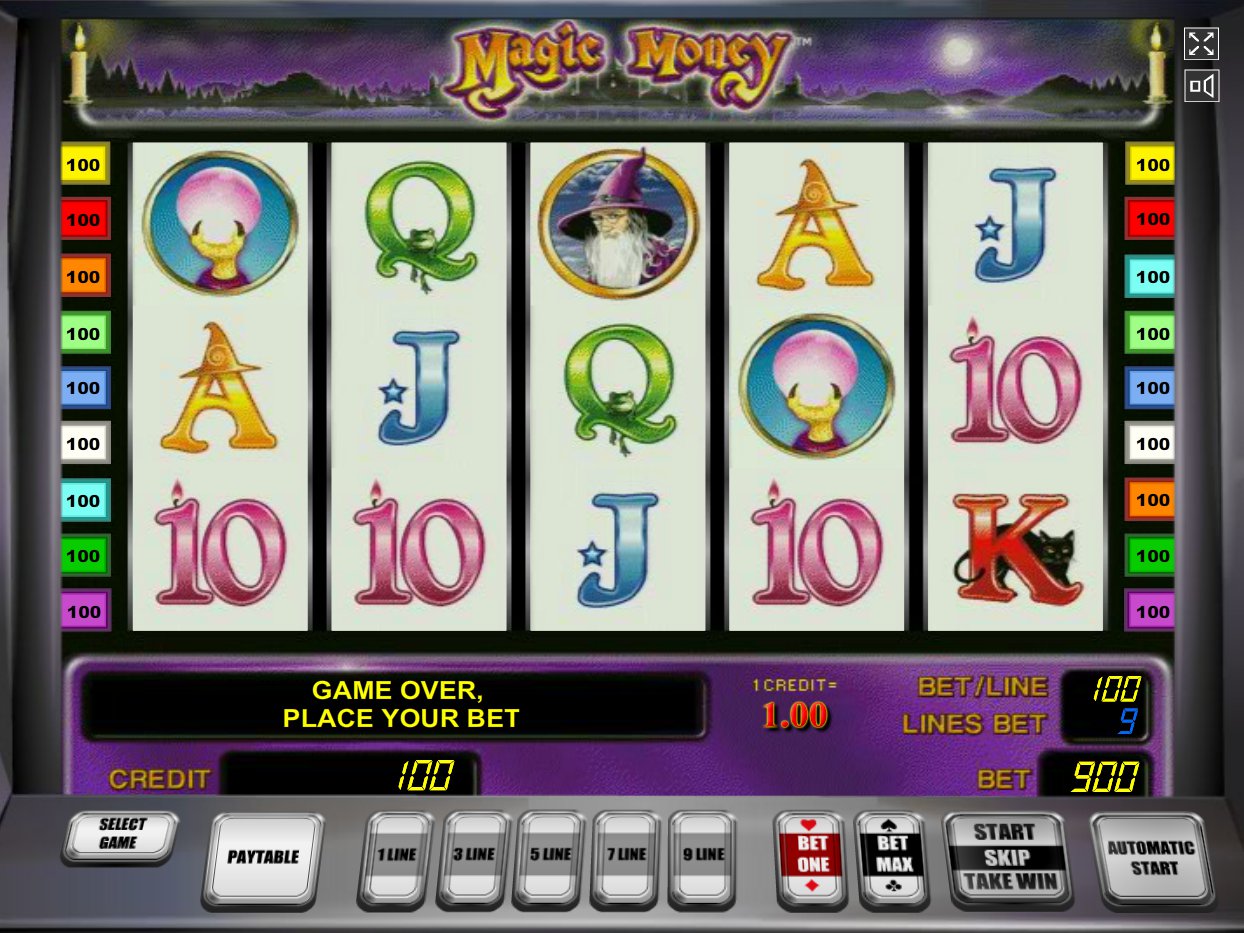 magic money игровой автомат