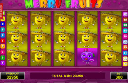 Бесплатный онлайн игровой автомат Merry Fruits