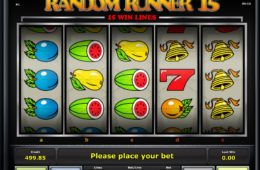 Бесплатный игровой автомат онлайн Random Runner 15 без депозита