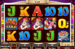 Азартный игровой автомат играть онлайн на деньги Rhyming Reels: Old King Cole