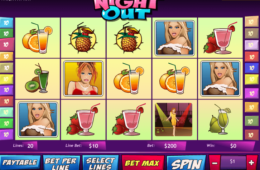 Игровые автоматы онлайн бесплатно A night out
