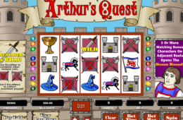 Изображение игрового автомата Arthur's Quest бесплатно онлайн