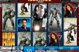 Изображение беспланого слота Iron Man 2 - 50 линий онлайн