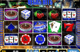 Скрин бесплатный онлайн игровой автомат Vegas Hits