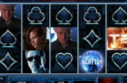 Азартный игровой автомат играть онлайн на деньги Terminator 2